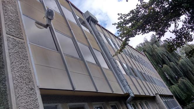 Basen "elanowski" tuż przed wyburzeniem