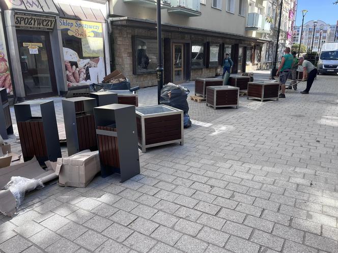 Deptak przy ul. Hawelańskiej nabiera kolorów! Niebawem zostanie otwarty?