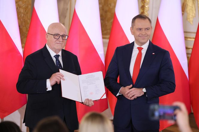 Karol Nawrocki na Zamku Królewskim