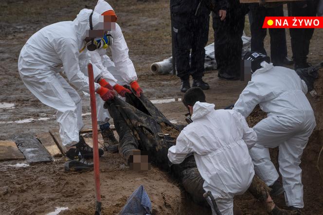 Odkryli masowy grób cywilów we wsi pod Kijowem