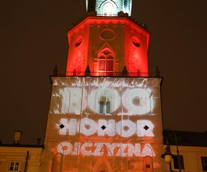 „Ojcowie Niepodległej” – wyjątkowy mapping na Wieży Trynitarskiej w Lublinie przed 11 listopada