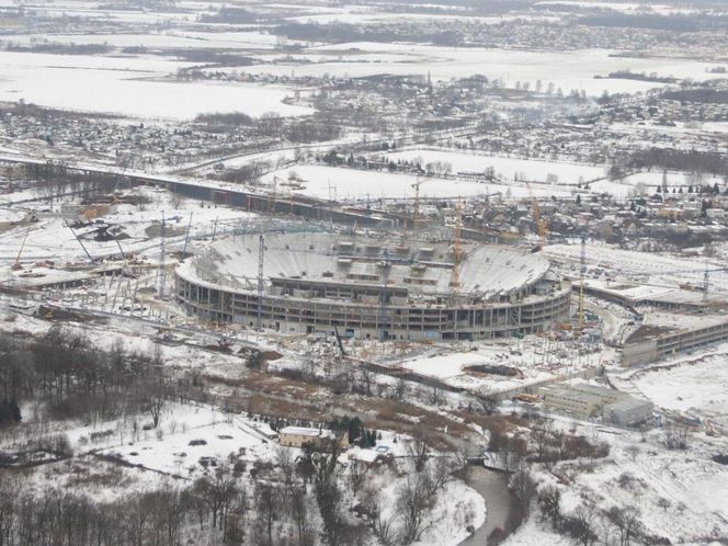 Tak powstawał stadion Tarczyński Arena we Wrocławiu