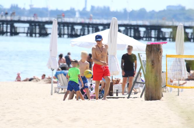 Marcin Moreczk jak  Adonis w Sopocie