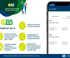 Aplikacja mZUS 2022. Już działa pierwsza mobilna aplikacja ZUS. Co można załatwić za pośrednictwem aplikacji?