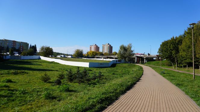 Filary porośnięte bluszczem w Lublinie! Tak się prezentują w jesiennej odsłonie