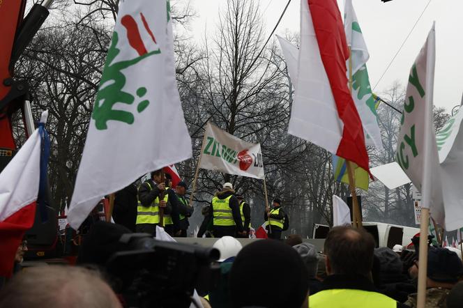  Protest rolników w Warszawie 6.03.2024