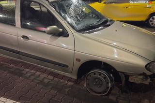 Rozbił auto, a potem rzucił się na swoją partnerkę i uciekł 