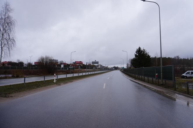 Protest rolników z 20 lutego. Blokada drogi obok Białegostoku