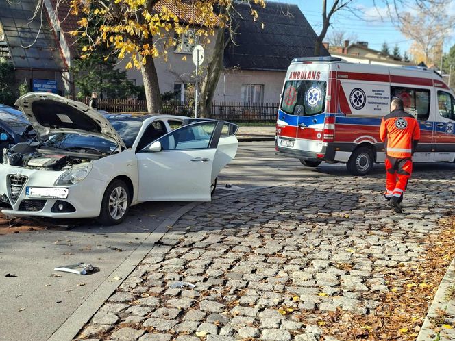 Wypadek na ul. Konstytucji 3-go Maja w Starachowicach