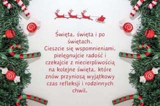 święta, święta i po świętach - kartki z życzeniami