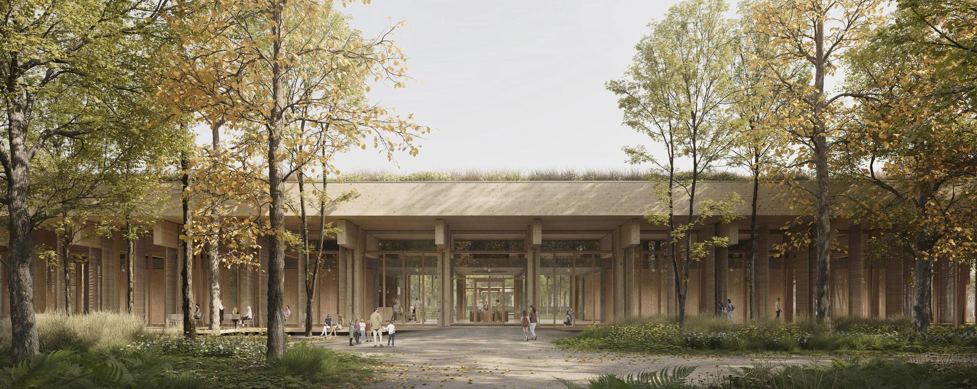 Pawilon ekspozycyjny w Biskupinie