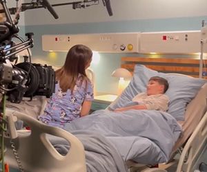 	M jak miłość nowy sezon. Aneta (Ilona Janyst) na planie