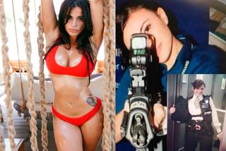 Sexy policjantka Sherie Kentmen