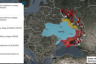 Cele w zasięgu ukraińskich pocisków ATACMS
