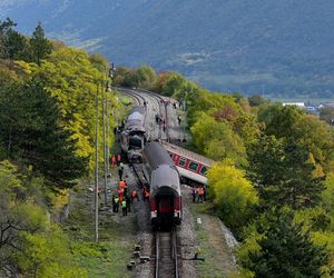 Zderzyły się dwa pociągi ekspresowe na Słowacji