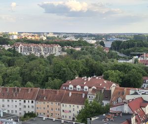 Olsztyn z lotu ptaka. Tak wygląda miasto z wieży ratuszowej