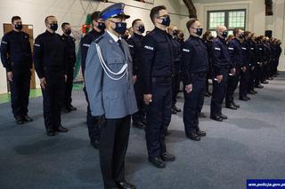 Nowi policjanci na Warmii i Mazurach