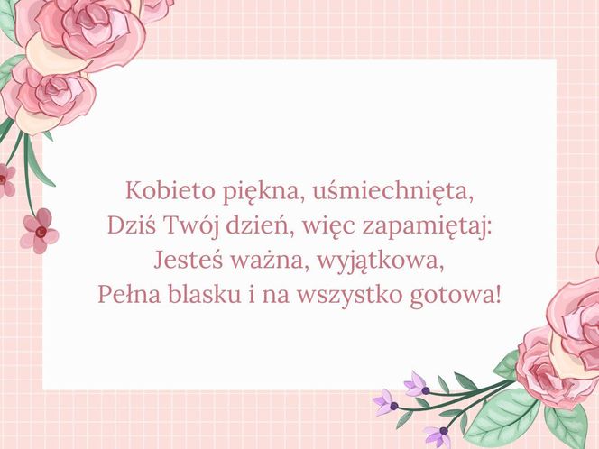 Życzenia na Dzień Kobiet - krótkie i miłe