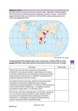 Matura geografia 2025 - arkusze CKE [NOWA FORMUŁA]