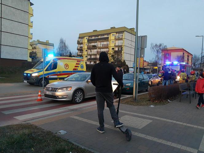 Wypadek w Dąbrowie Górniczej