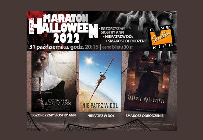 Novekino Siedlce zaprasza na noc horrorów – filmowy Maraton Halloween