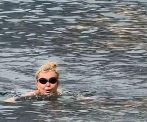 Monika Olejnik na wakacjach