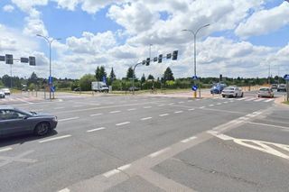 Skrzyżowanie ul. Ciołkowskiego z ul. Mickiewicza