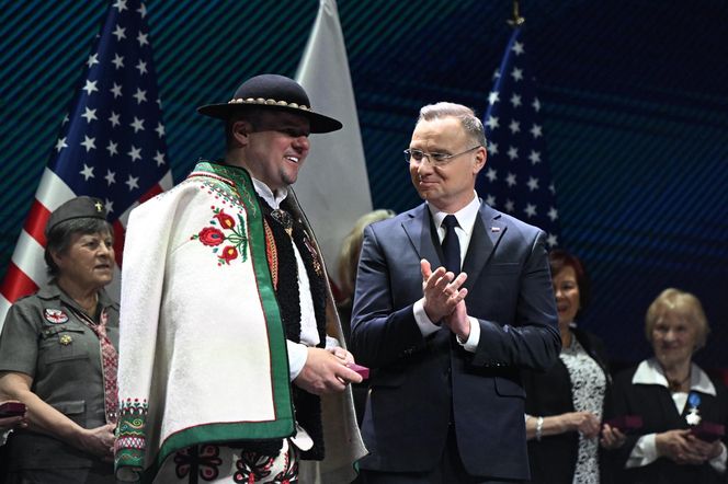 Andrzej Duda z Polonią w Copernicus Center