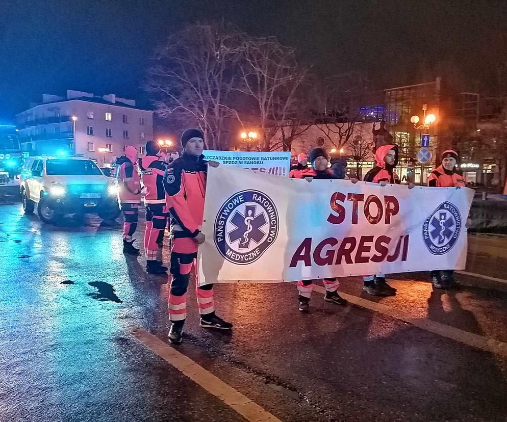 Marsz pod hasłem „Stop Agresji!” odbył się w Siedlcach