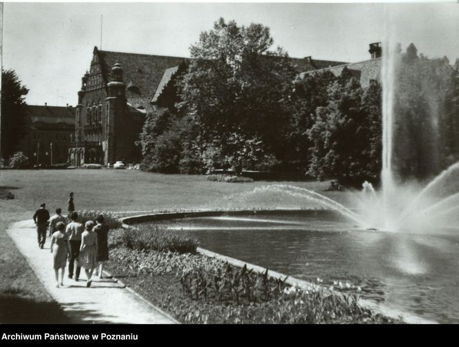 Park w Poznaniu w czasach PRL-u