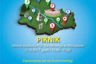 Narodowy dzień sportu 2017 - atrakcje pikniku na stadionie PGE Narodowy
