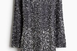 H&M, Cekinowa sukienka z odkrytymi plecami, 159,99 zł