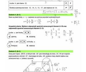 Egzamin ósmoklasisty 2024: matematyka. Zadania, arkusze CKE i odpowiedzi z matematyki 15.05.2024