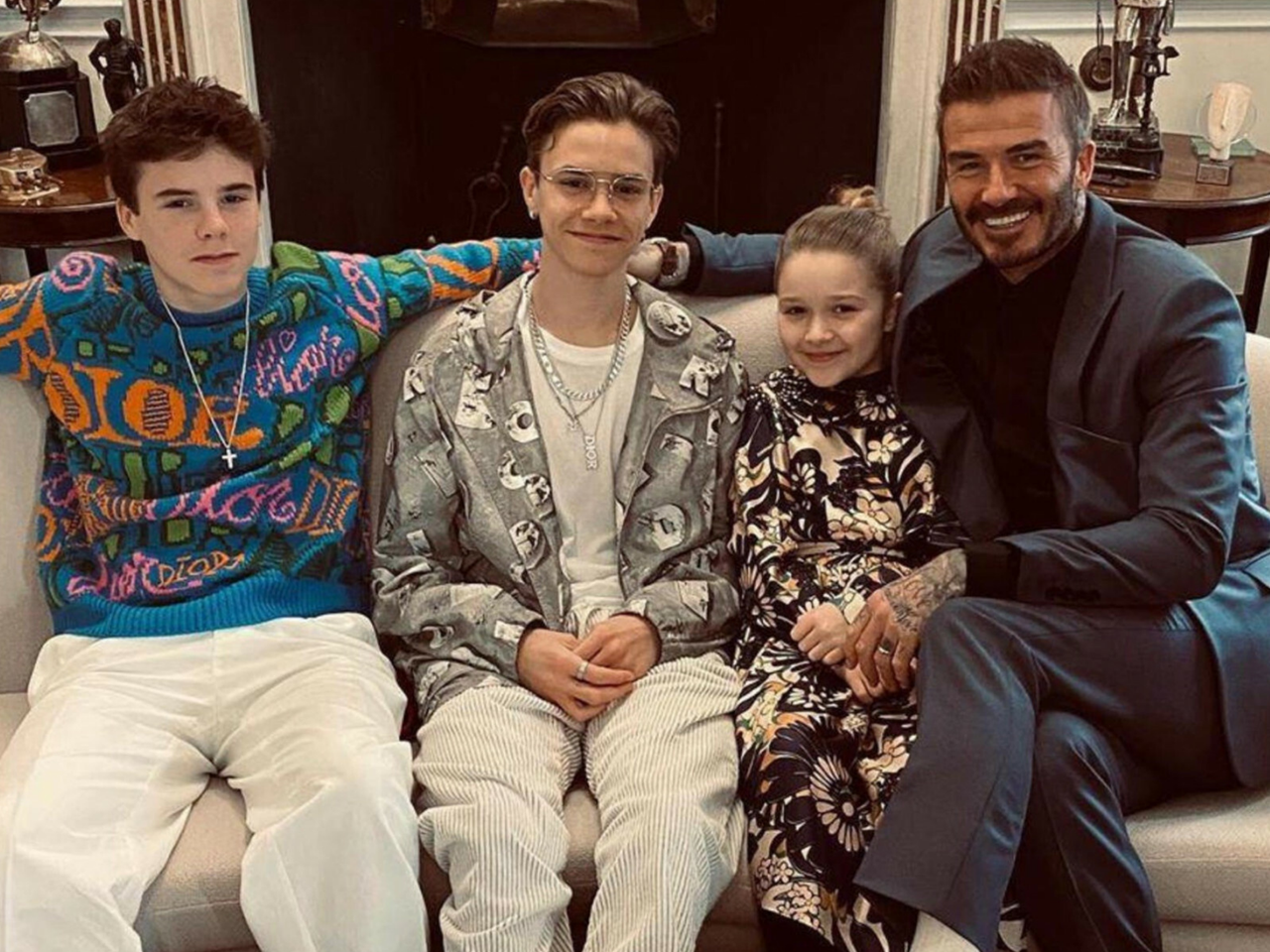 Do rezydencji Beckhamów wdarł się włamywacz. Intruza zaskoczył jeden z domowników