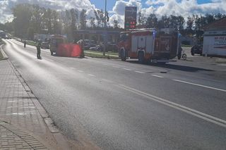 Śmiertelne potrącenie pieszej w Bartoszycach. Droga zablokowana, poważne utrudnienia dla kierowców