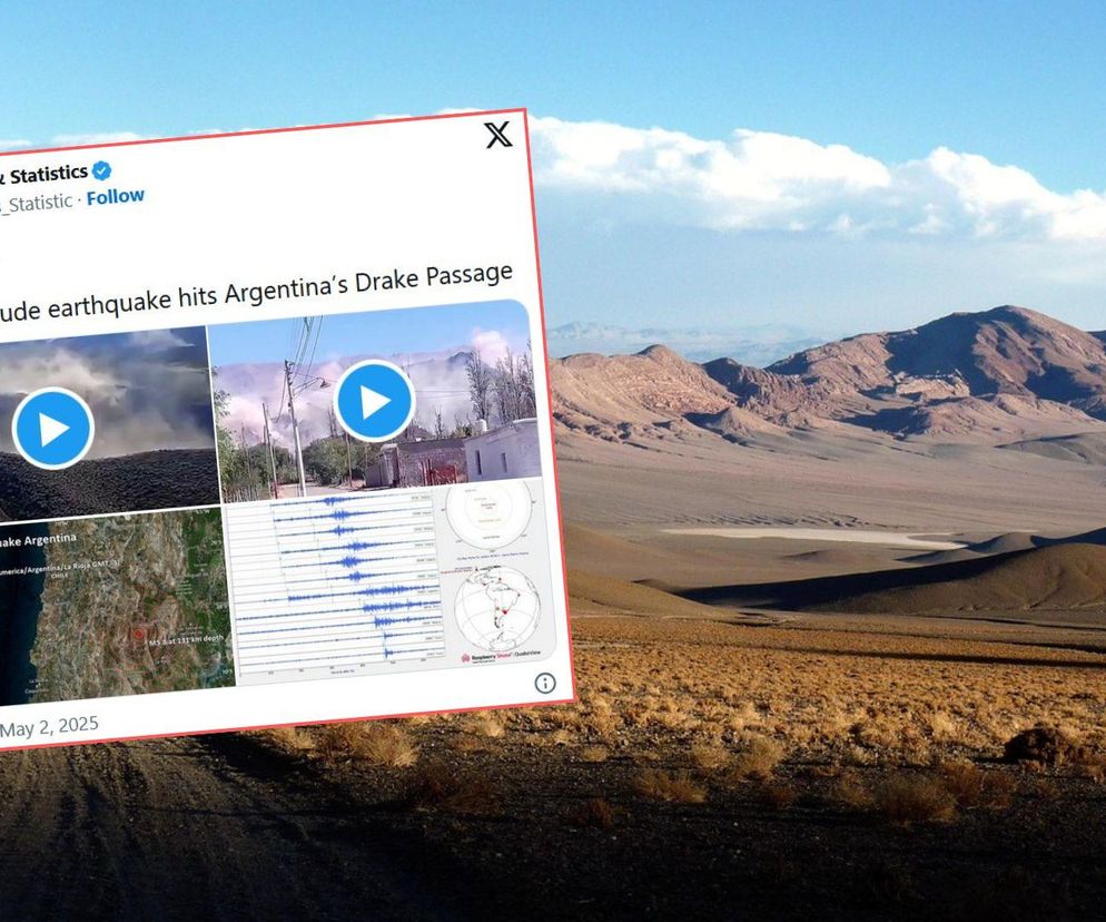 Trzęsienie ziemi w rejonie Chile i Argentynie. Zarządzono ewakuację 