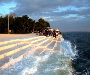 Morskie Organy, przestrzeń publiczna, Chorwacja