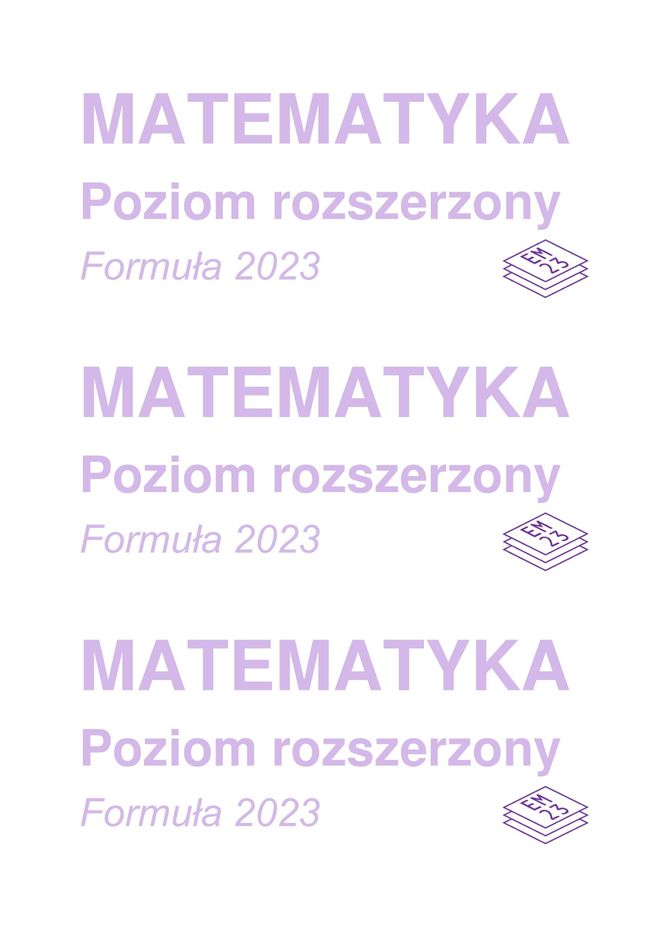 Matura 2025 - matematyka rozszerzona