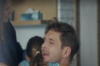 M jak miłość, odcinek 1838: Marcin (Mikołaj Roznerski), Aleksandra (Małgorzata Pieczyńska), Maja (Laura Jankowska)