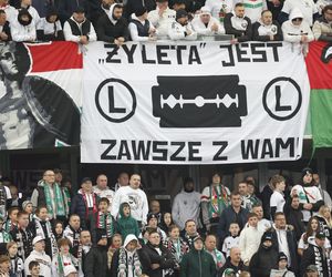 Legia Warszawa - Lech Poznań: Zdjęcia kibiców z klasyku i 13. kolejki PKO BP Ekstraklasy