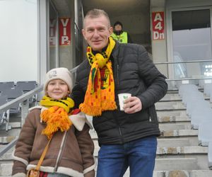 Kibice na meczu Korona Kielce - Górnik Zabrze. 1.12.2024