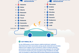 Ranking miast przyjaznych kierowcom - infografiki