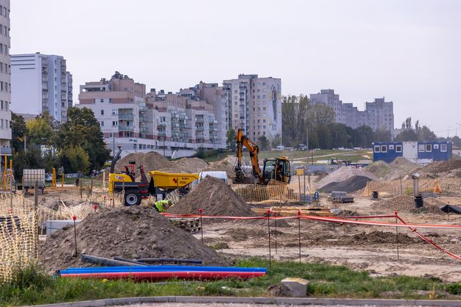 Budowa parku nad Południową Obwodnicą Warszawy