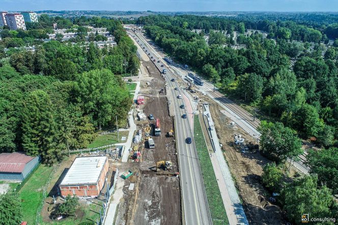 Węzeł Mistrzejowice - budowa. Zobacz jak powstaje jeden z najbardziej skomplikowanych obiektów na S7