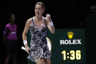 WTA Finals: Radwańska nie obroni tytułu. Wysoko przegrała w półfinale z Kerber
