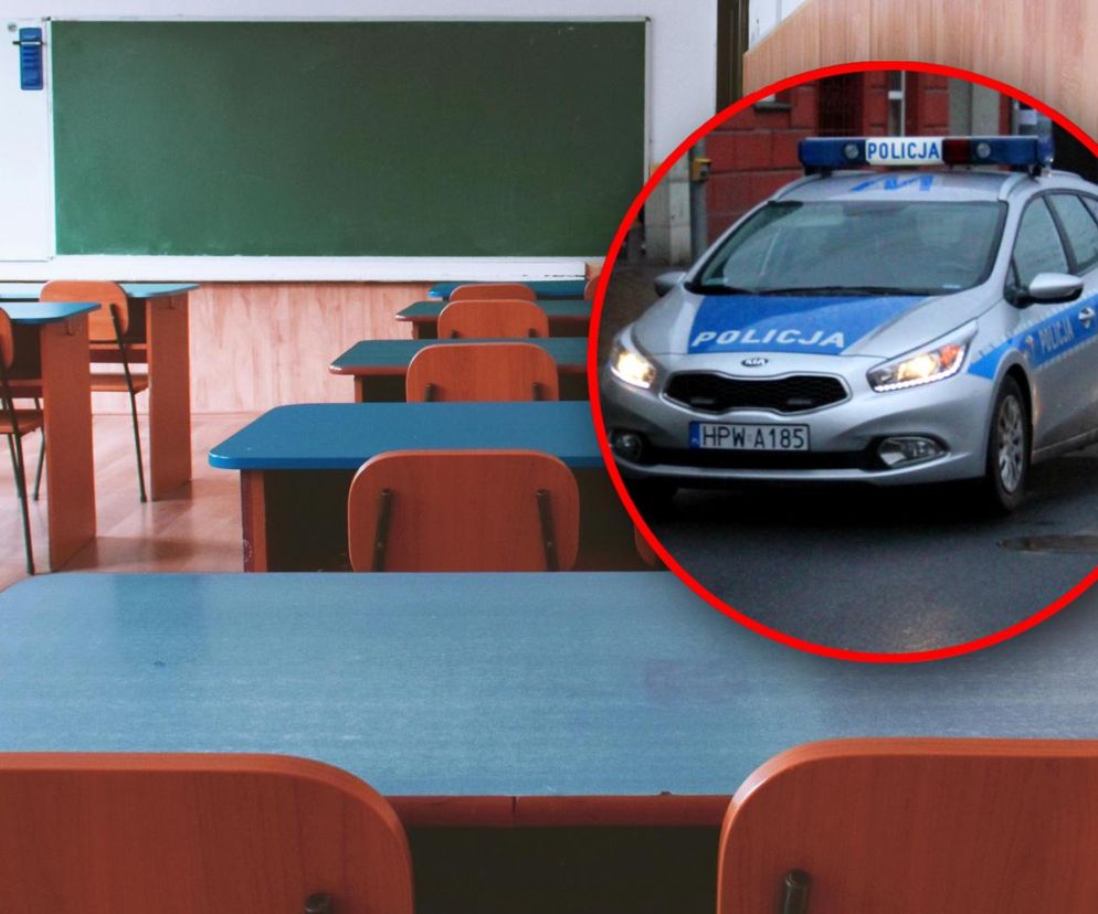 Odwołali uroczyste zakończenie roku szkolnego. Do szkoły wkroczyła policja