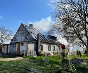 Pożar domu