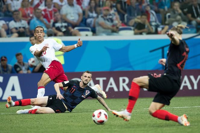 Incydent podczas meczu Chorwacja - Anglia. Tego nie zobaczyliście w TV! FOTO