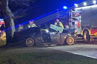 Koledzy ze szkoły opłakują Wiktora. Nie dojechał na sylwestra.