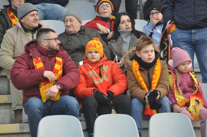 Kibice na meczu Korona Kielce - Górnik Zabrze. 1.12.2024